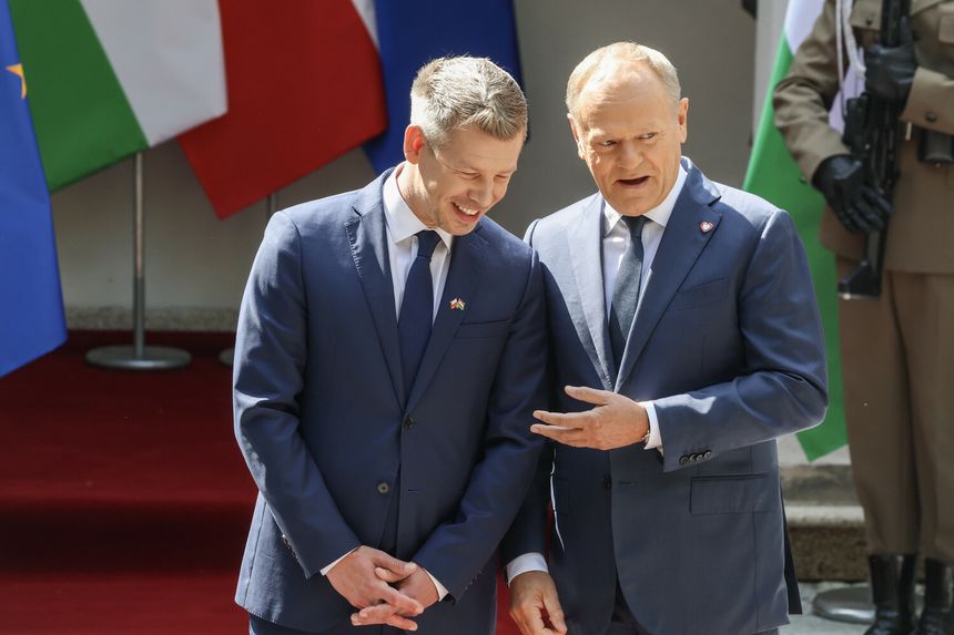 Wizyta premiera Węgier Petera Magyara w Polsce