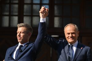Peter Magyar i Donald Tusk