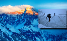 wejście na Mount Everest