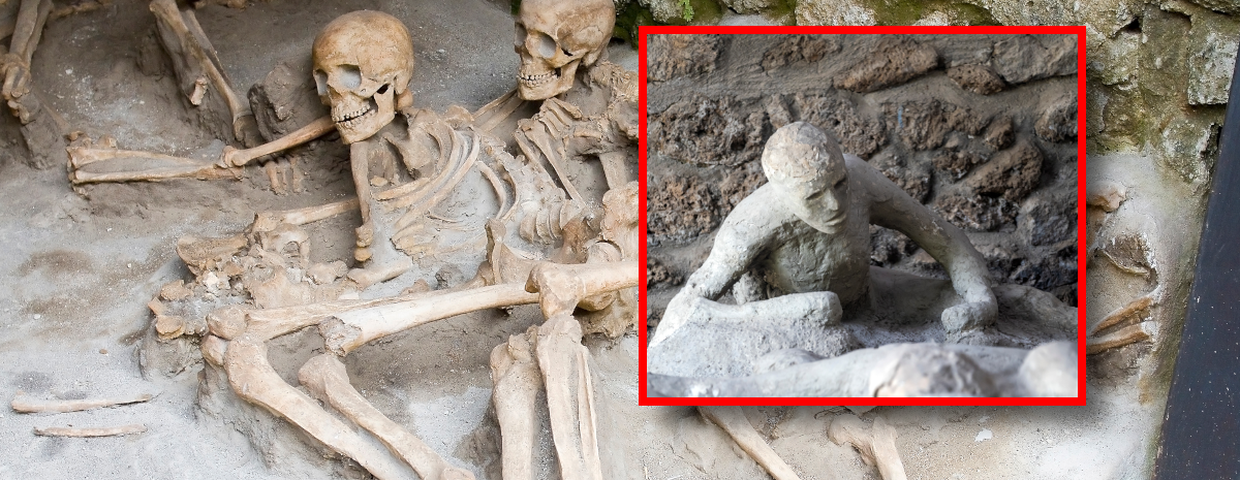 Pompeje, odkrycie archeologiczne