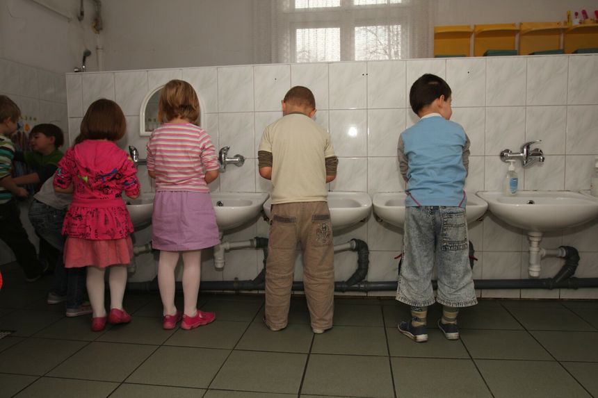 Dzieci w przedszkolu