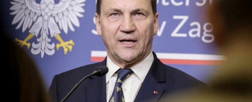 Szef MSZ Radosław Sikorski