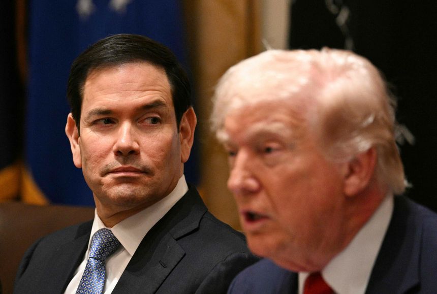 Marco Rubio i Donald Trump