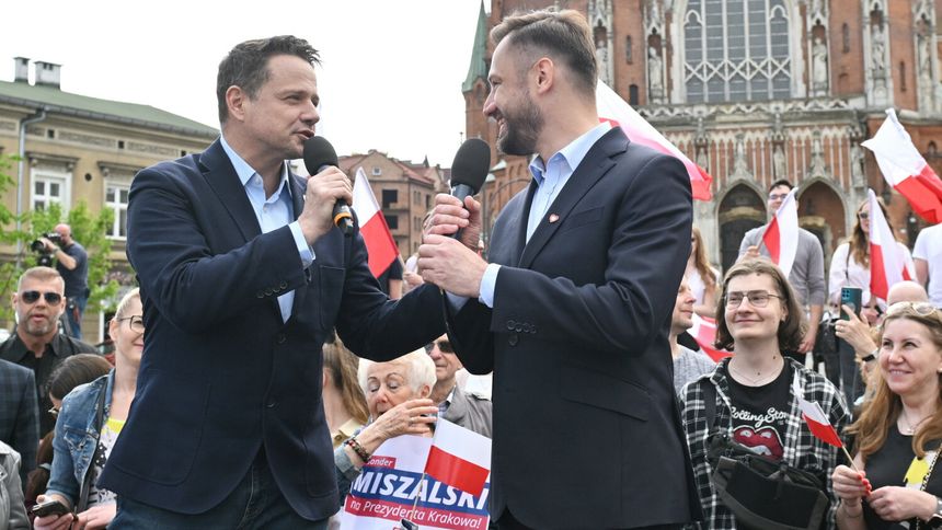 Rafał Trzaskowski i Aleksander Miszalski