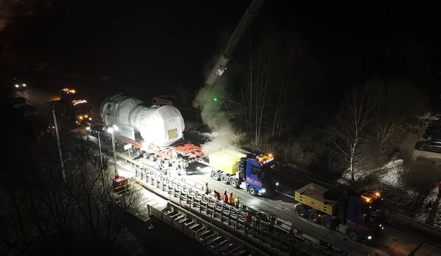 rekordowy transport nienormatywny