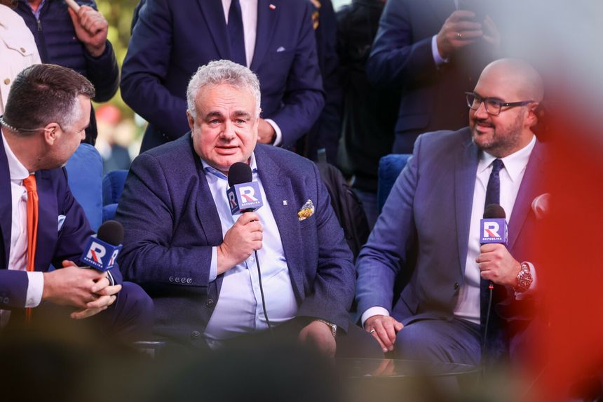  Tomasz Sakiewicz jest prezesm Telewizji Republika