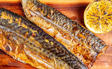 Grillowana makrela, filety rybne