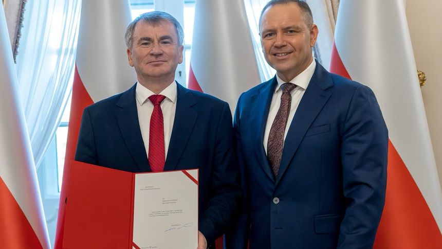 Zbigniew Kapiński i Karol Nawrocki