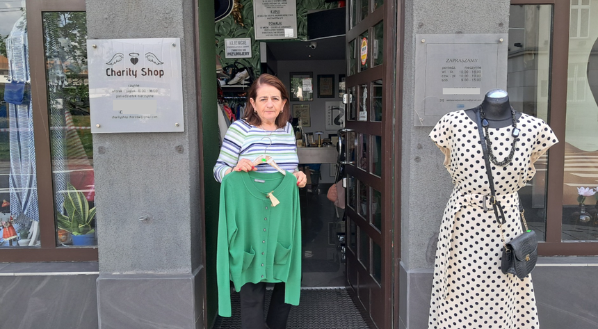 Po zamknięciu obiektu obroty Charity Shop spadły o 80 proc.