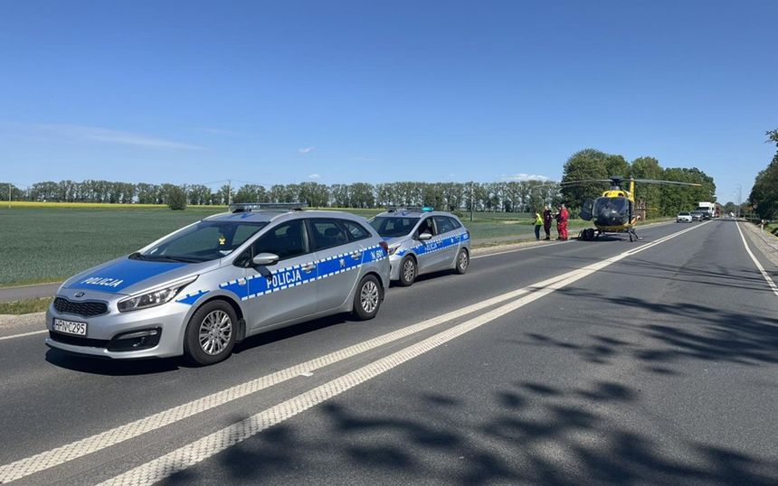 wypadek w Gnojewie