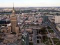 Warszawa z lotu ptaka