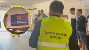 Ewakuacja na Dworcu Nadodrze. Wrocław