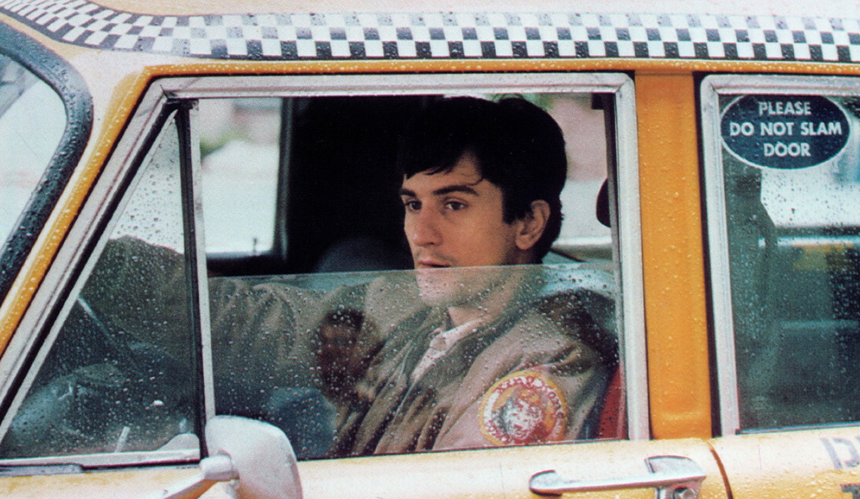 Robert De Niro w filmie „Taksówkarz”