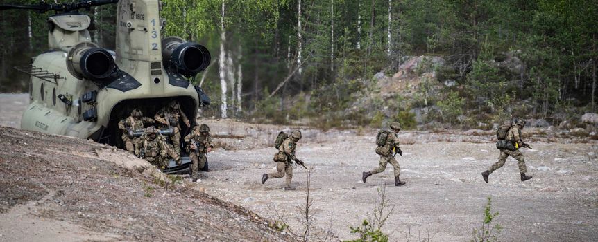 Ćwiczenia wojsk NATO w Finlandii