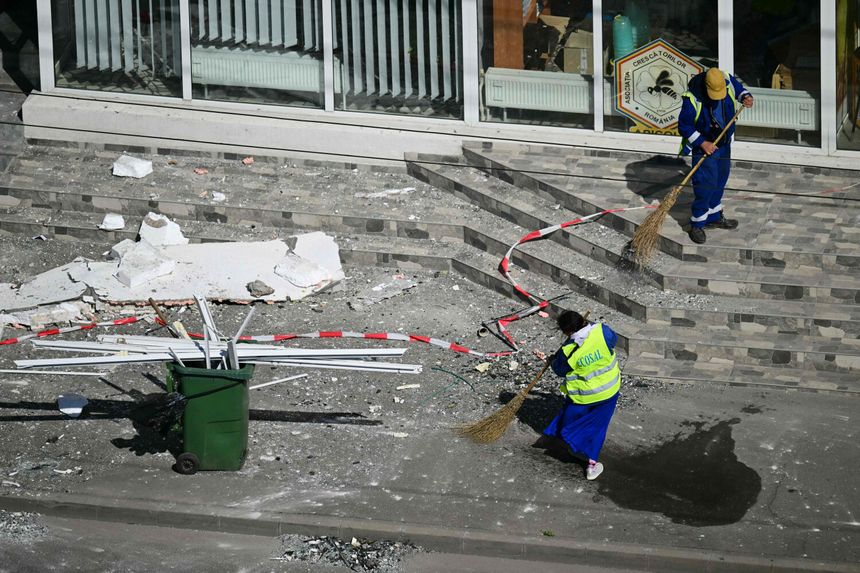 Rosyjski dron uderzył w blok mieszkalny w Rumunii