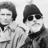 Jerzy Kosiński i  reżyser Hal Ashby