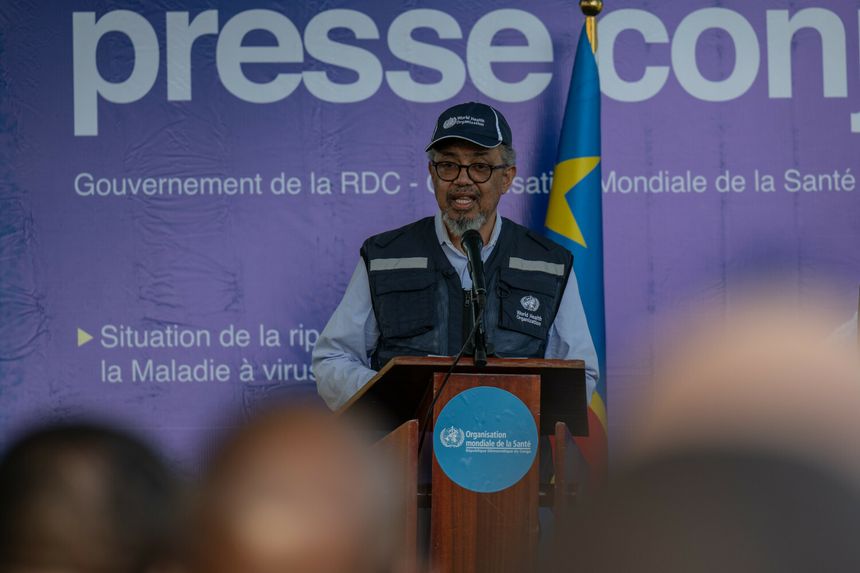 Dyrektor generalny Światowej Organizacji Zdrowia Tedros Adhanom Ghebreyesus