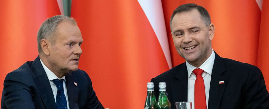 Donald Tusk, Karol Nawrocki