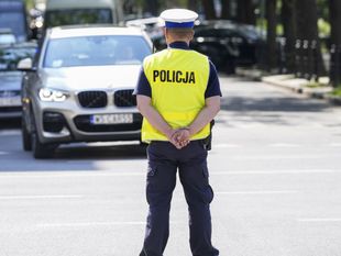 Kontrola policji - materiał poglądowy