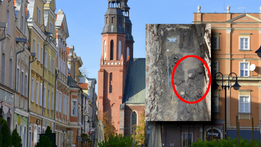 Odkrycie w Opolu, grób kobiet
