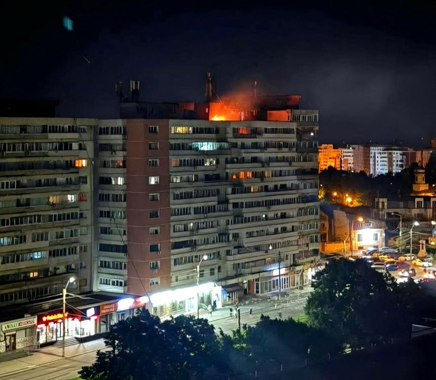 Rosyjski dron uderzył w blok mieszkalny w Rumunii