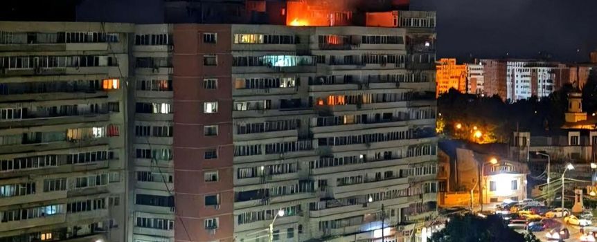 Rosyjski dron uderzył w blok mieszkalny w Rumunii