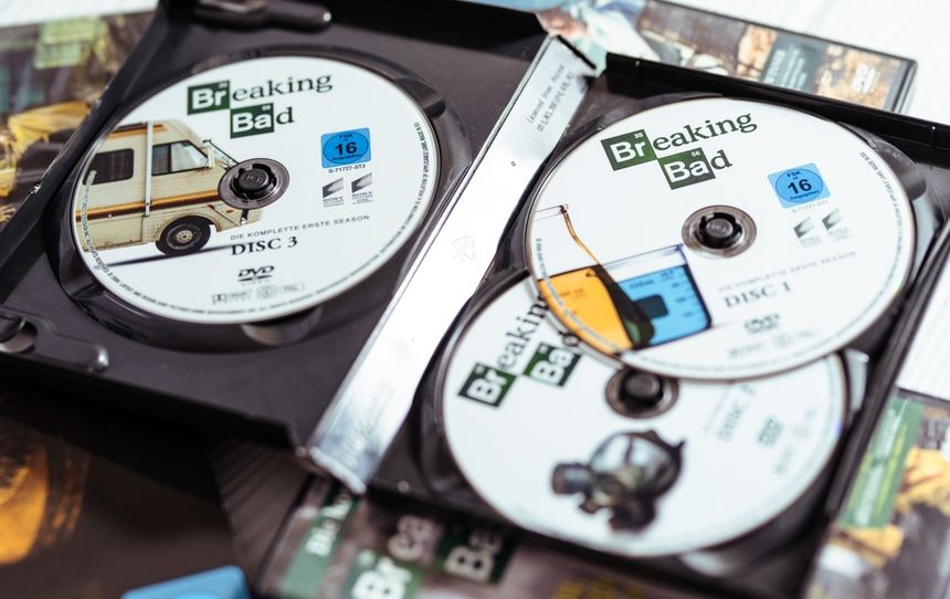 Zestaw płyt DVD z serialem \