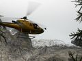 Helikopter ratunkowy na Mont Blanc (zdjęcie ilustracyjne)
