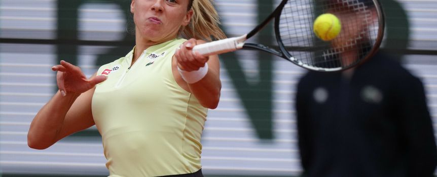 Maja Chwalińska na French Open