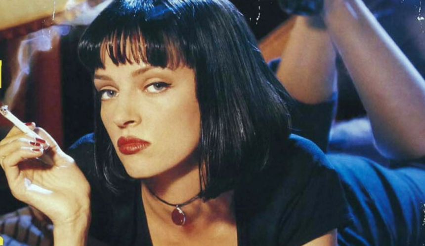Uma Thurman w „Pulp fiction”
