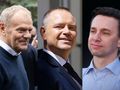 Tusk, Nawrocki i Bosak