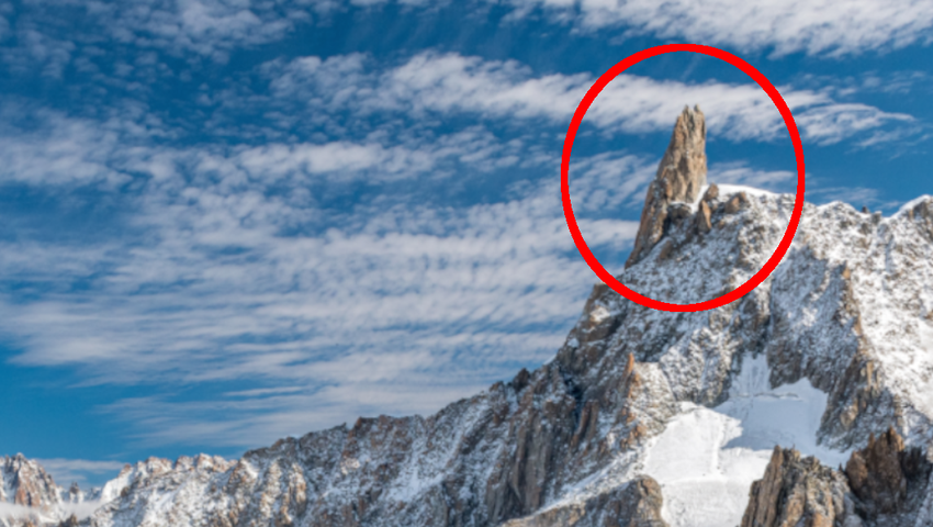 Alpy. Polak trafiony piorunem na Mont Blanc