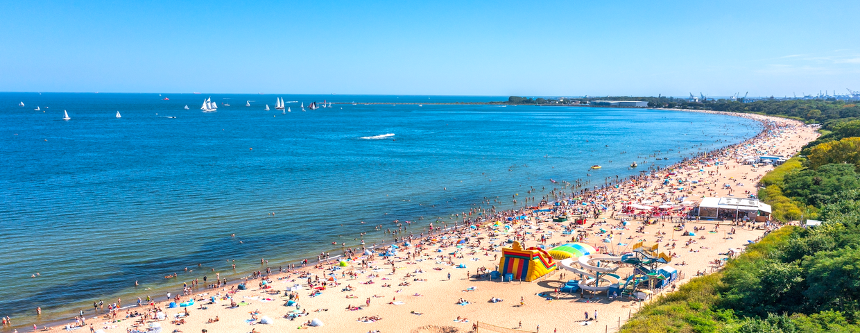 Morze Bałtyckie, plaża