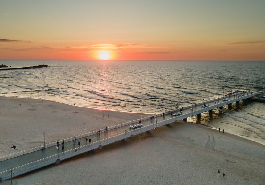 Plaża w Kołobrzegu