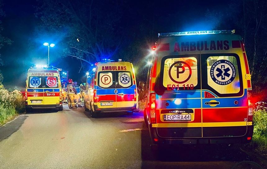 wypadek pod Opocznem