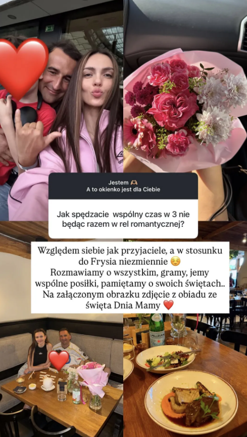 Marcela Leszczak i Michał Koterski z synem spędzili razem Dzień Matki