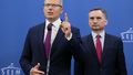 Marcin Warchoł i Zbigniew Ziobro w Sejmie w 2025 roku