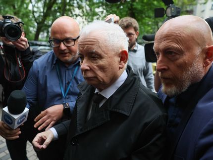 Prezes PiS Jarosław Kaczyński