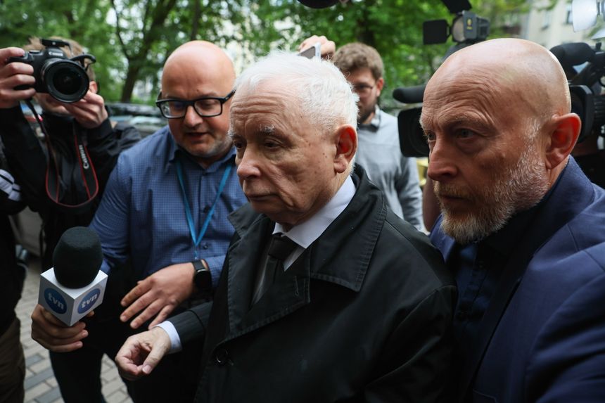 Prezes PiS Jarosław Kaczyński