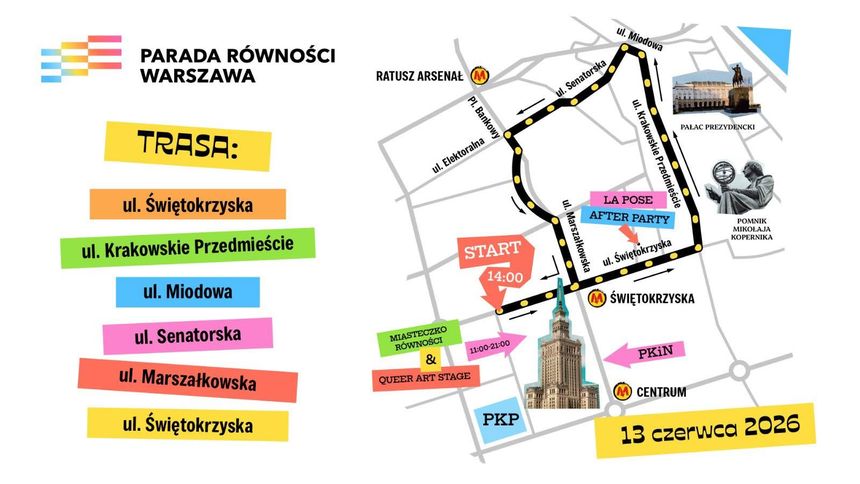 Parada Równości w Warszawie
