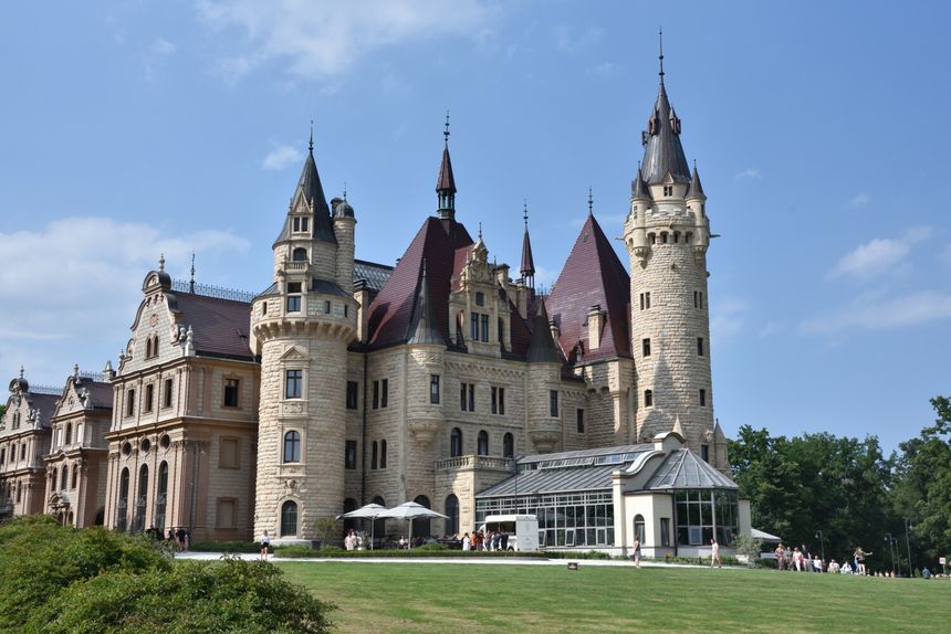 Woj. opolskie, Zamek Moszna