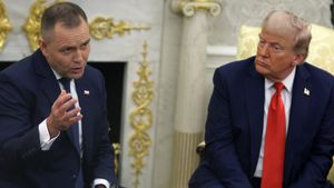 Karol Nawrocki i Donald Trump