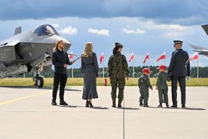 ceremonia przyjęcia do Sił Zbrojnych RP nowych samolotów F-35. 