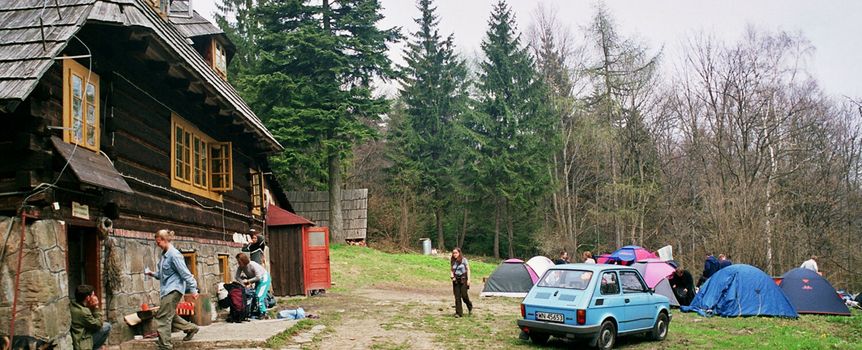 Schronisko na Magurze Małastowskiej w 2005 roku