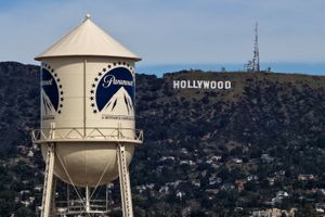 Wieża ciśnień w Paramount Studios w Kalifornii
