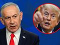 Premier Izraela Benjamin Netanjahu. Prezydent USA Donald Trump