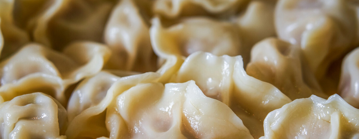 Mrożone pierogi, farsz i skład