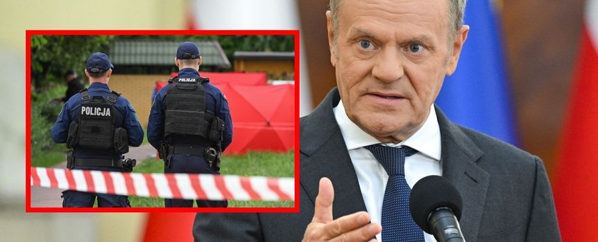 Donald Tusk o zabójstwie w Białej Podlaskiej