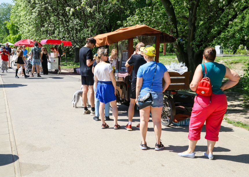 Mobilna kawiarnia w Warszawie