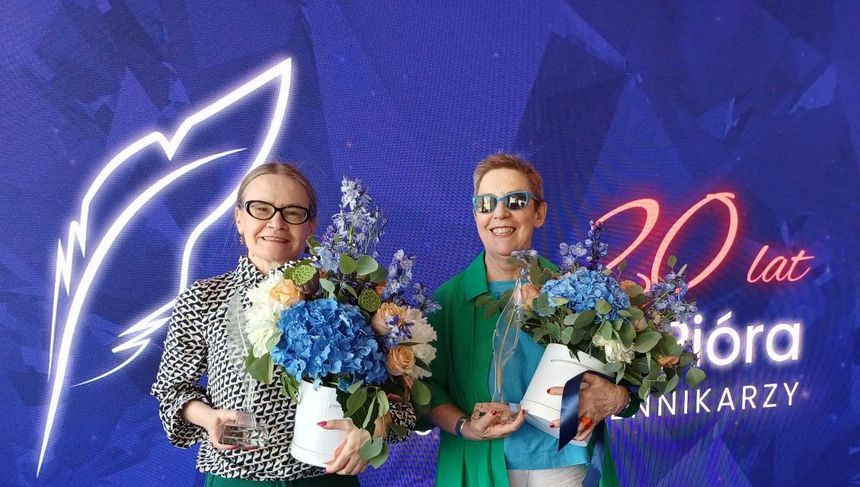 Anna Gmiterek-Zabłocka i Ewa Podolska wyróżnione w prestiżowym konkursie Kryształowe Pióra